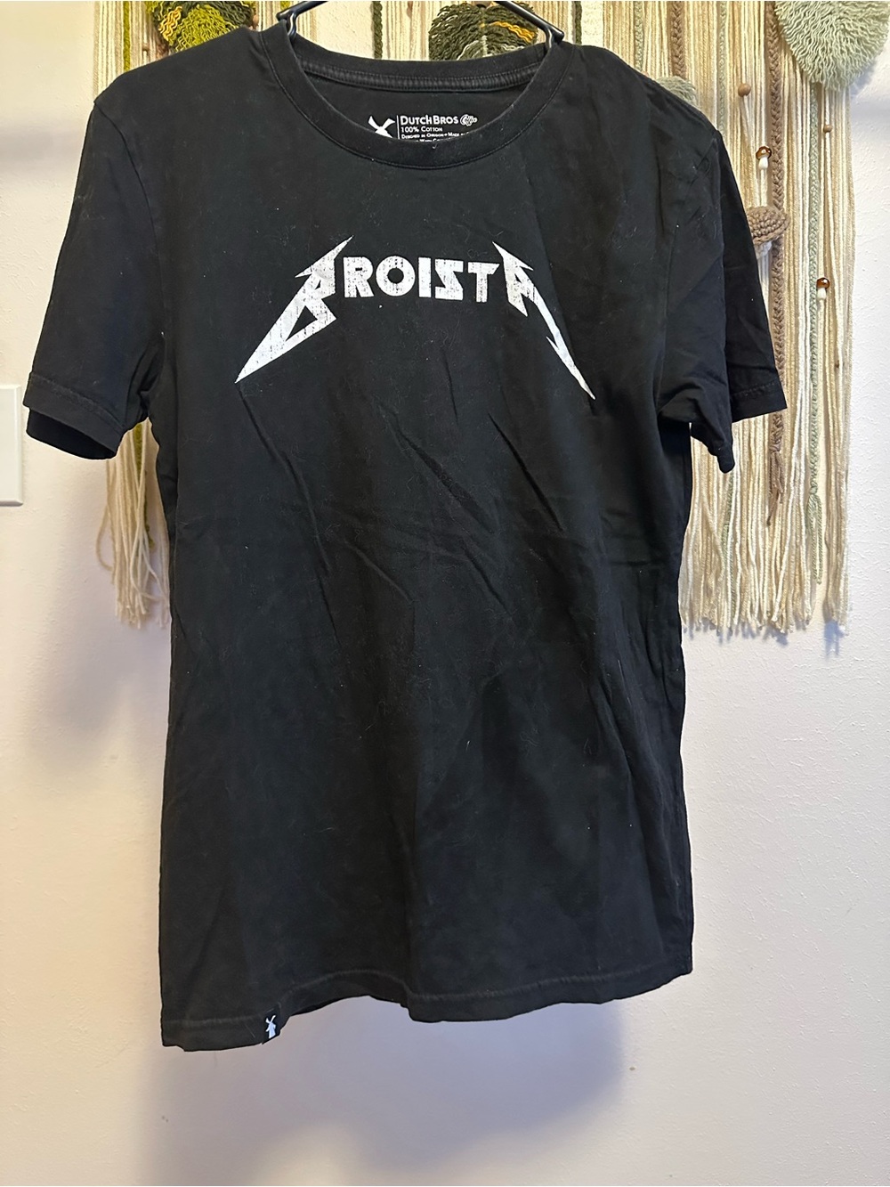 Dutch Bros BROISTA Metallica Black T-Shirt